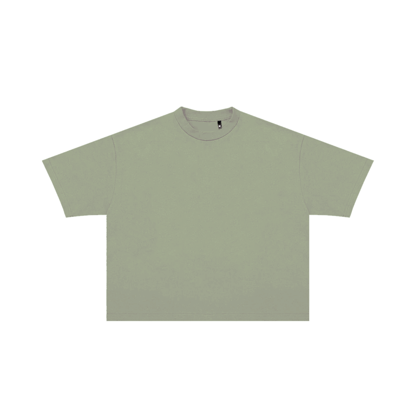 Premium Cropped Tee – vert clair