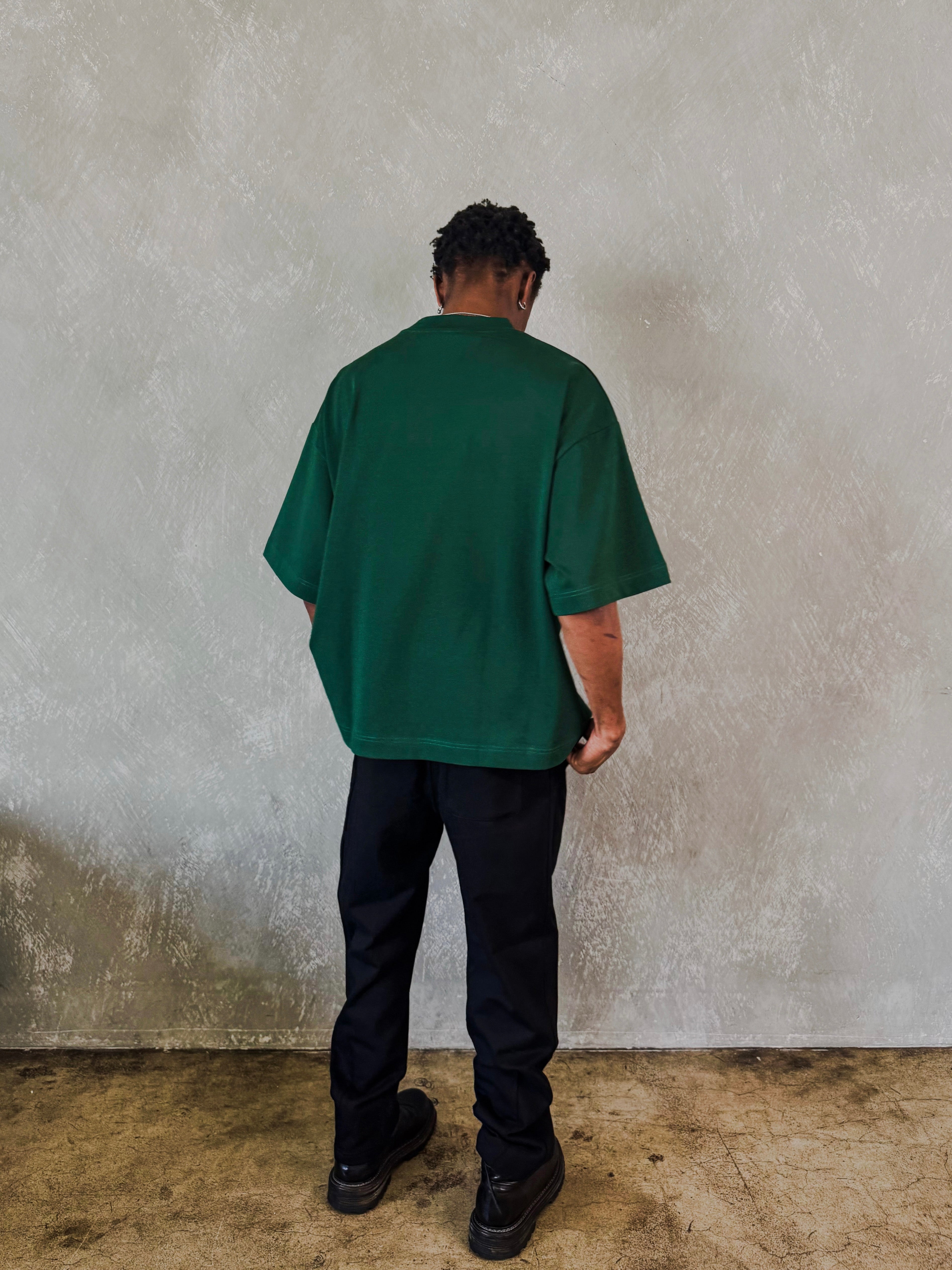 Pine Green Premium Designer T-Shirt