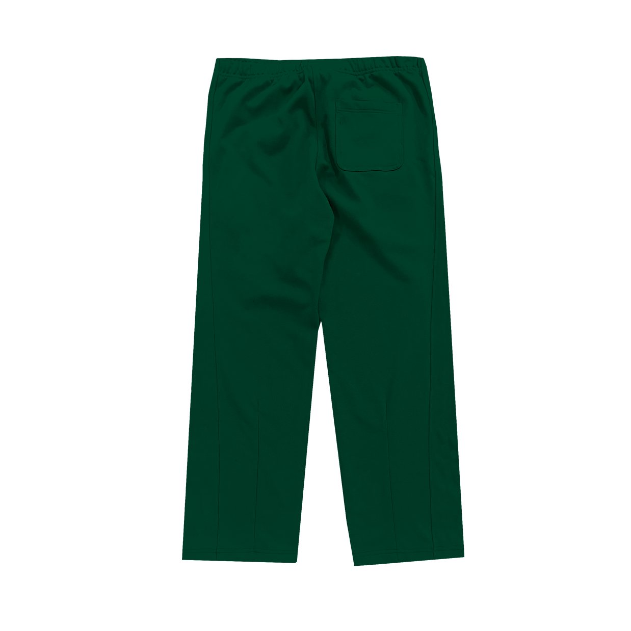 Luxury Pleated Sweatpants – Dark Green Edition