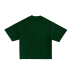 T-shirt de créateur vert sapin premium