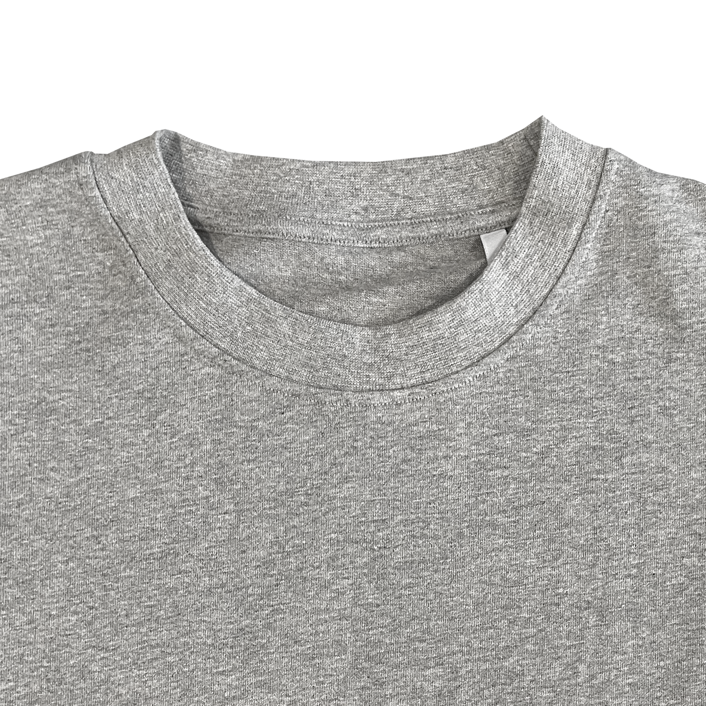 T-shirt Minimaliste Premium  – Gris chiné