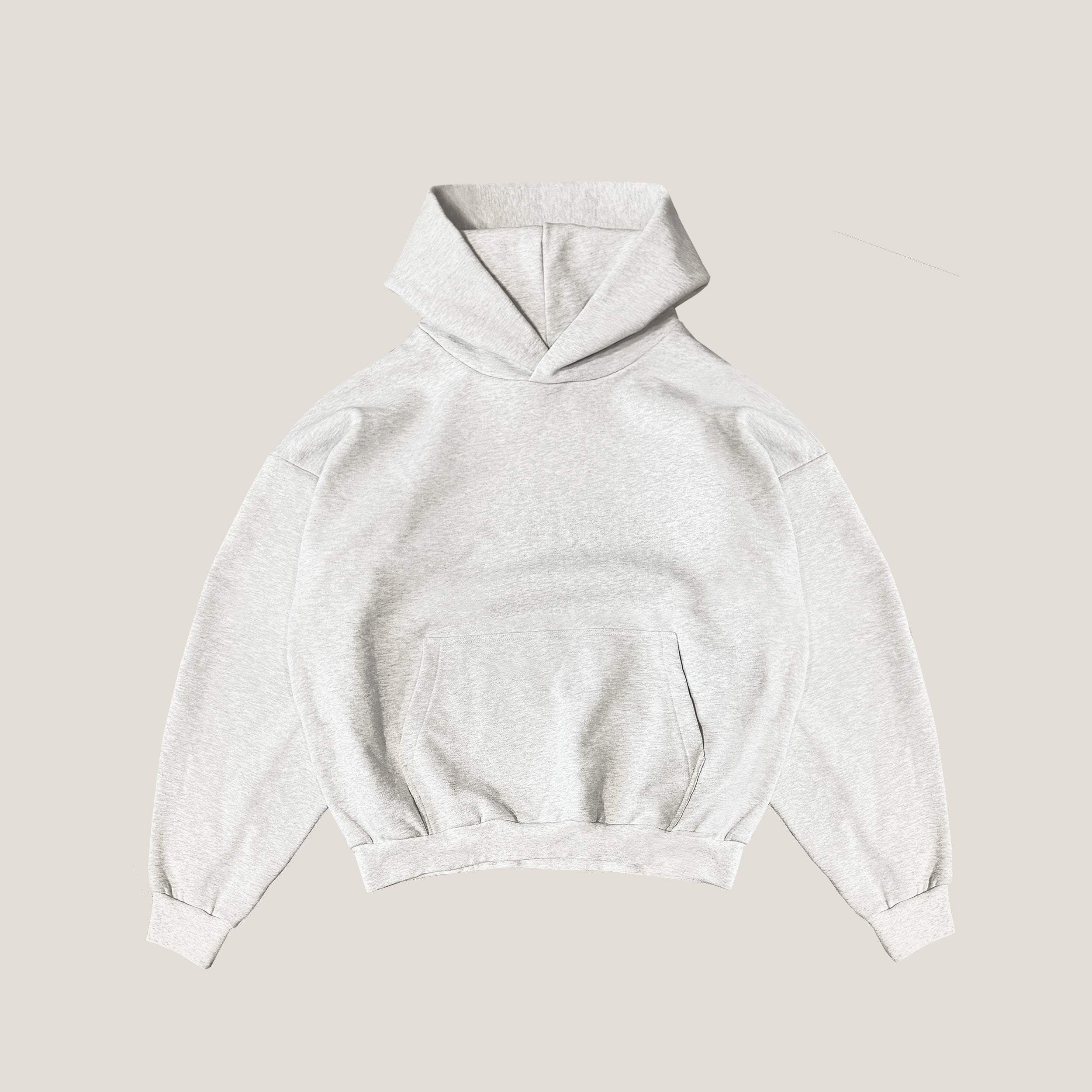 Premium Hoodie – gris-brun