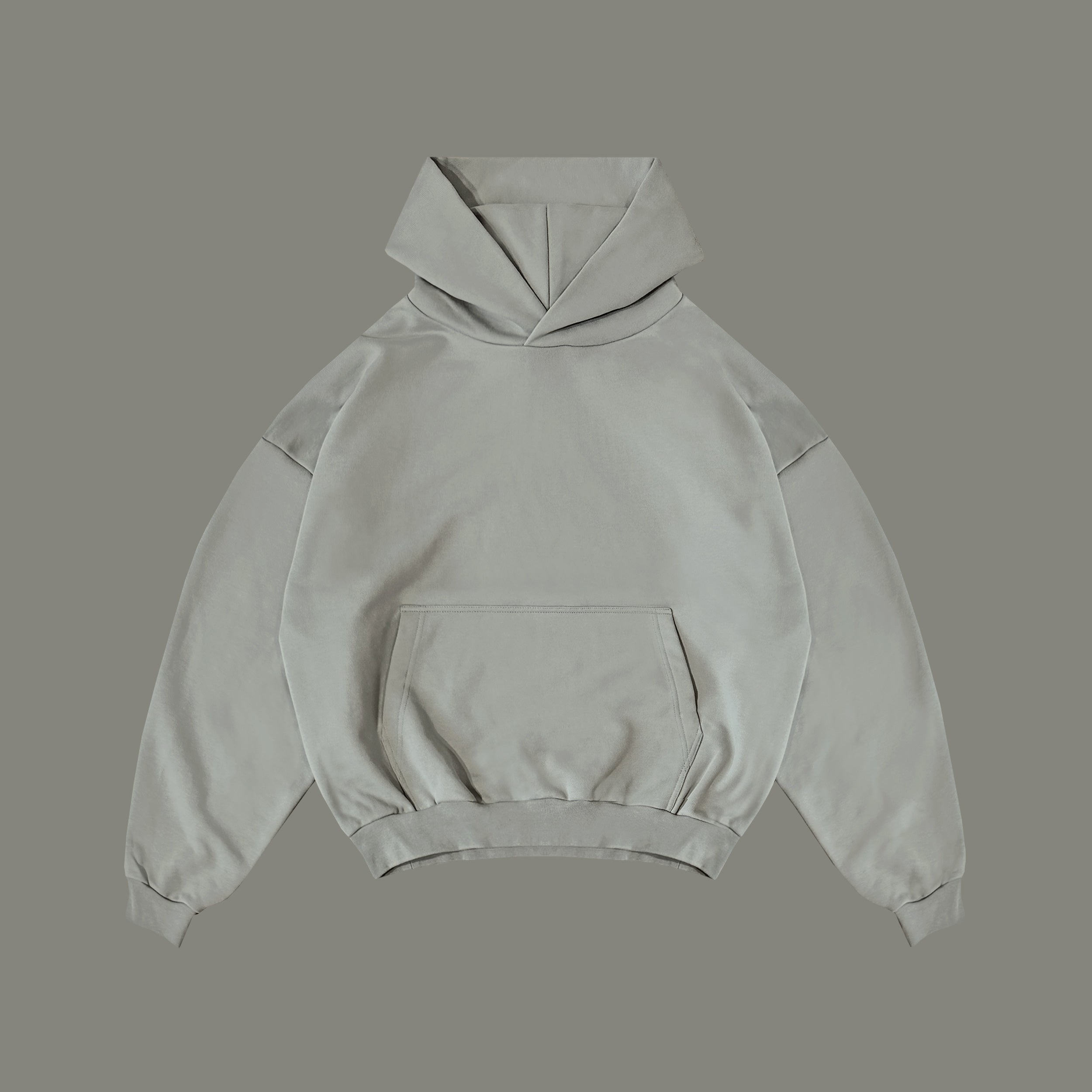 Premium Tier-One Hoodie – gris clair